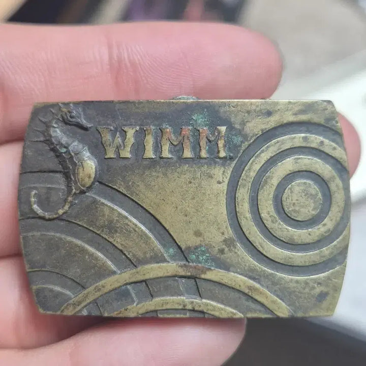 [BUNJANG] Sankyo Company Belt Buckle - Japanese Empire, Japanese Occupation Era / 일제강점기 일본제국 산쿄 기업 벨트 버클