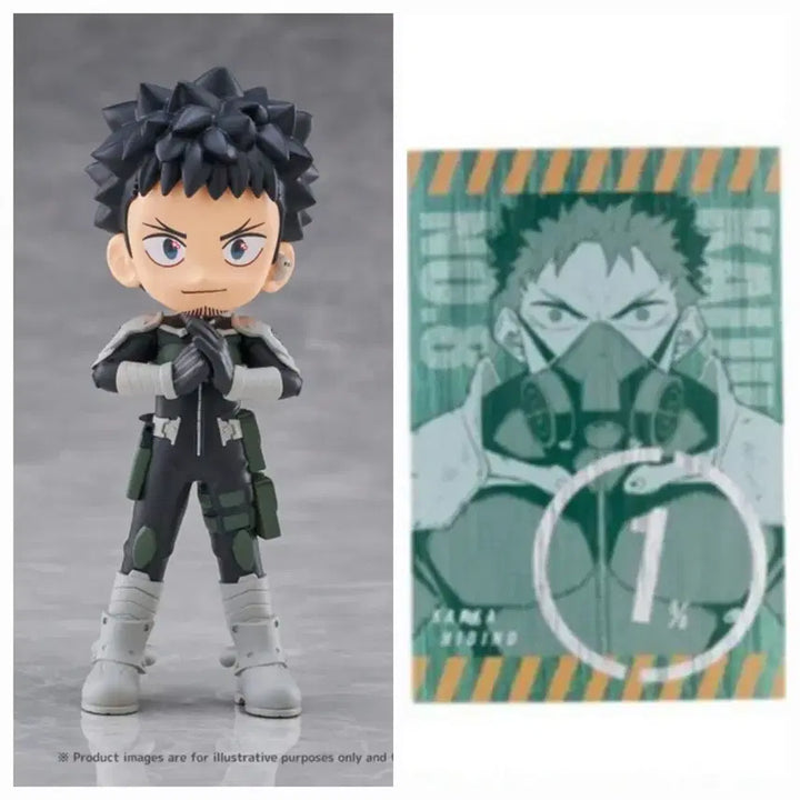 [BUNJANG] Kaiju No. 8 Kafka Hibino "Palverse" Figure &amp; Postcard Bundle Set / (덤 O) @괴수8호 @카프카 팔버스+엽서 일괄