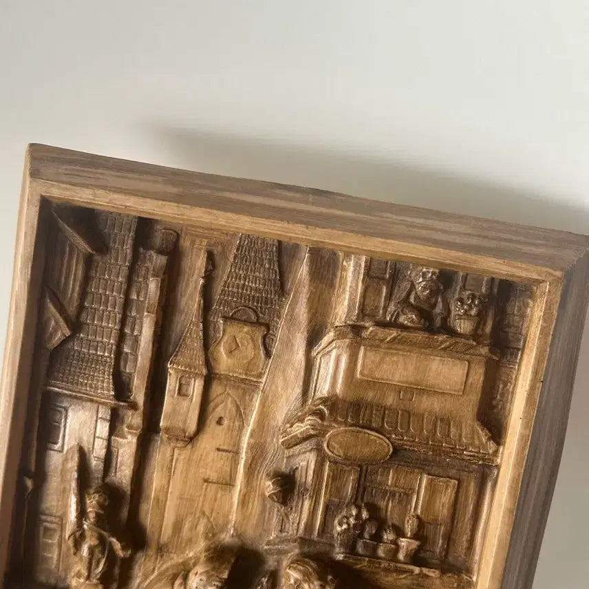 [BUNJANG] German Vintage Renaissance Landscape Engraving Print / 독일 빈티지  르네상스 풍경 조각 판화