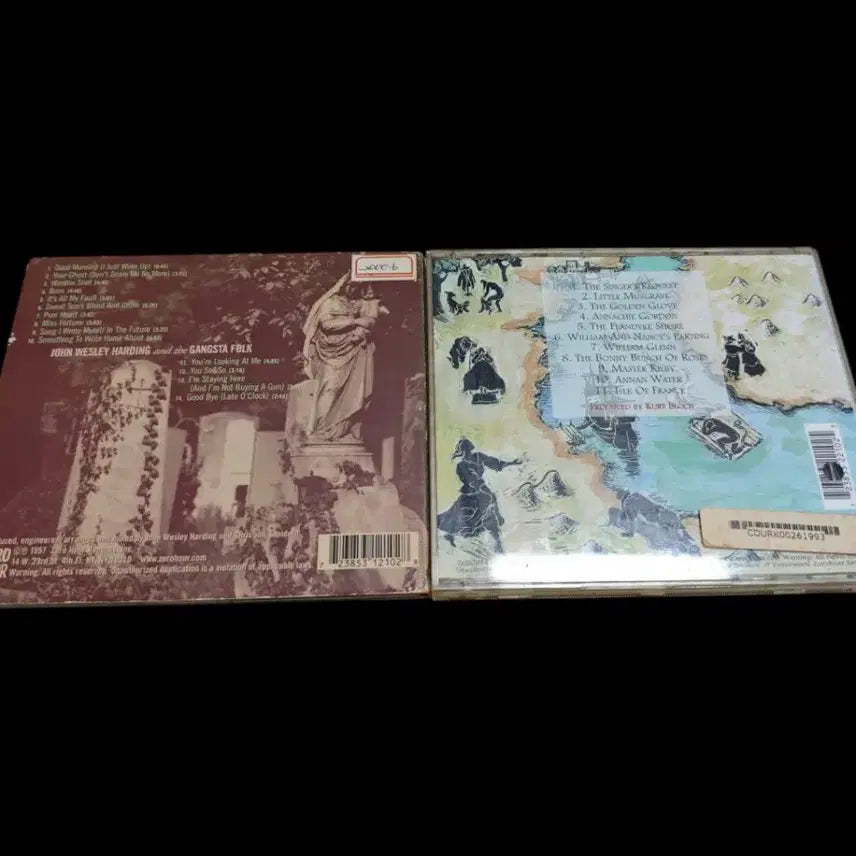 [BUNJANG] John Wesley Harding (Bob Dylan) Bundle Set / 존 웨슬리 하딩 John Wesley Harding CD 2종 일괄