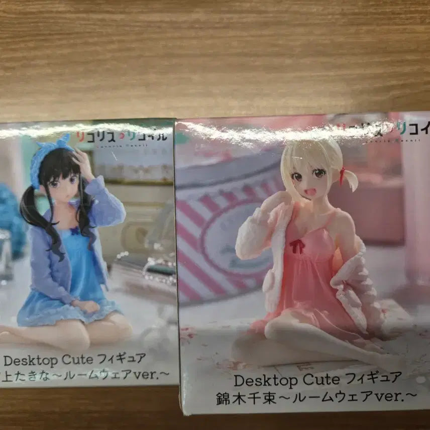[BUNJANG] Taito Lycoris Recoil Chisato &amp; Takina Figure Set (Sealed) / 미개봉)타이토 리코리스리코일 치사토, 타키나 피규어 세트