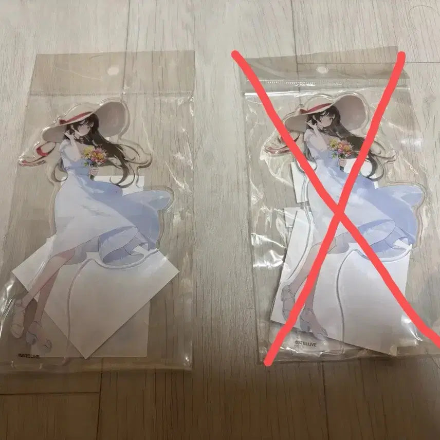 [BUNJANG] Stellive Shirayuki Hina 2024 Acrylic Stand / 스텔라이브 시라유키 히나 2024 아크릴