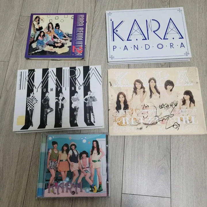 [BUNJANG] KARA 5 Album Bundle Set (Jumping, Pandora, Revolution, Honey, Rock U) / 카라 KARA 앨범 5종 점핑 판도라 레볼루션 허니 락유