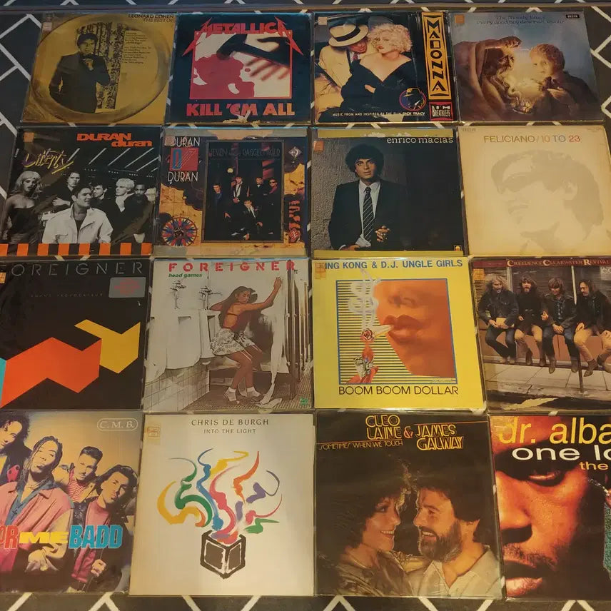 [BUNJANG] 16 LP Records Bundle / 팝 LP레코드판 16장-10 판매합니다.