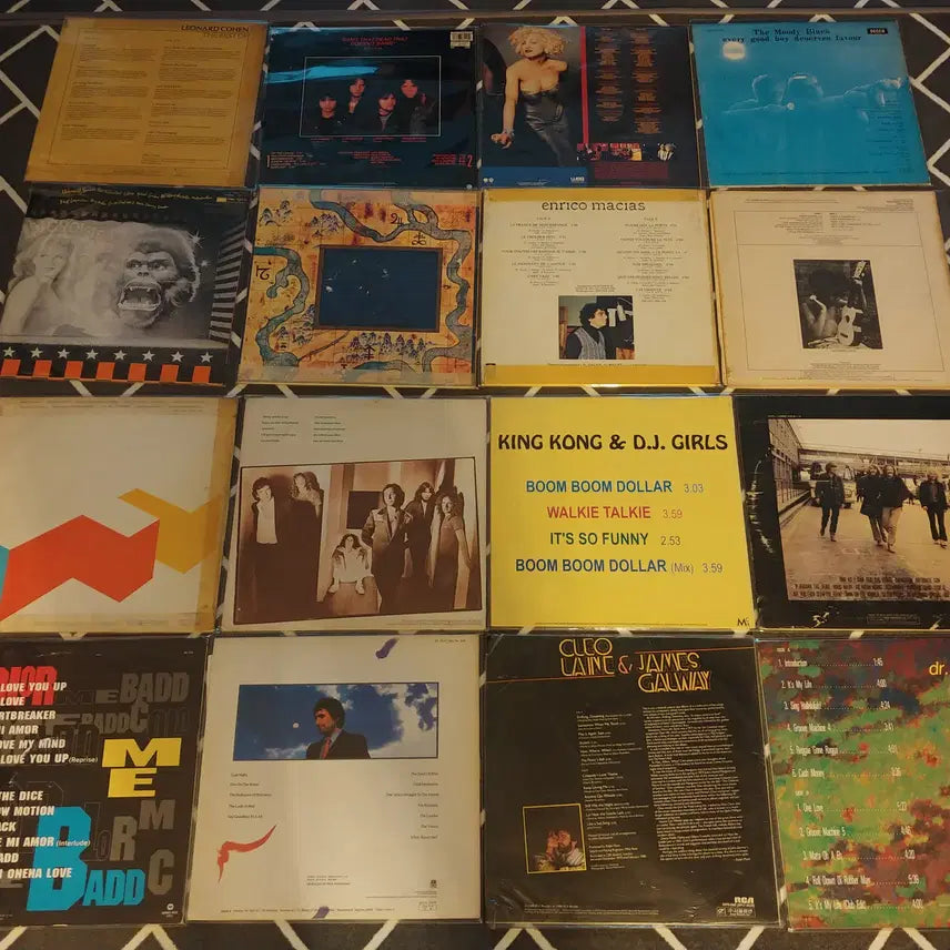 [BUNJANG] 16 LP Records Bundle / 팝 LP레코드판 16장-10 판매합니다.
