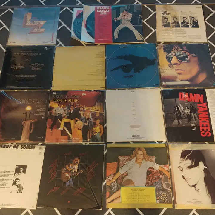 [BUNJANG] Various Artists 16x LP Vinyl Records Collection / 팝 LP레코드판 16장-11 판매합니다.