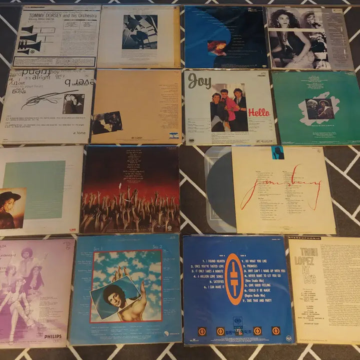 [BUNJANG] 16 LP Vinyl Records Bundle Set / 팝 LP레코드판 16장-13 판매합니다.