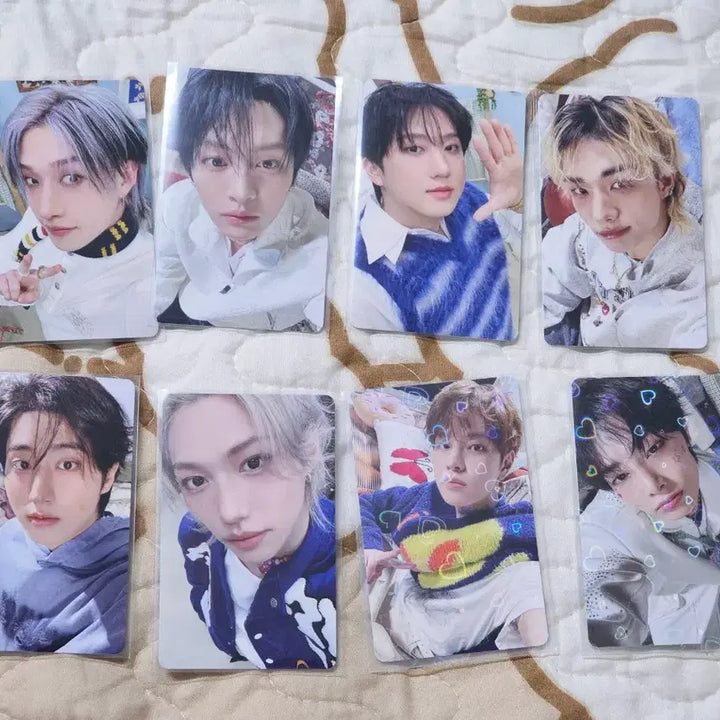 [BUNJANG] Stray Kids Fan Meeting MD Goods OT8 Photocard / 스키즈 팬미팅 md 굿즈 4만원 특전 ot8 포카