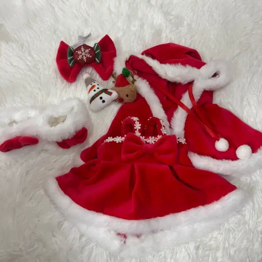 [BUNJANG] Baby 3 400 Santa Outfit / 베이비쓰리 400산타옷