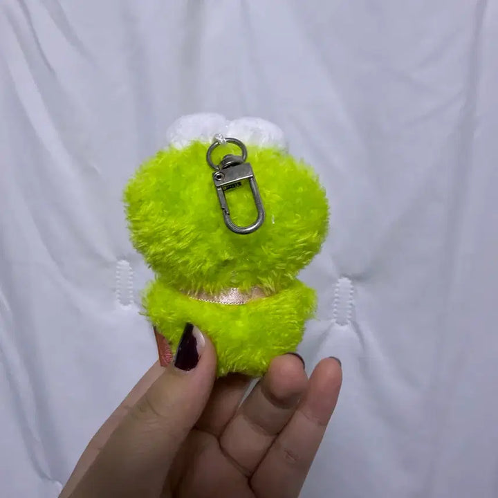 [BUNJANG] Pink Roo Ggukul Mascot Doll Keychain / 핑루 개꿀이 인형