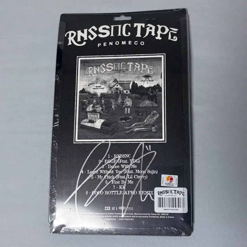 [BUNJANG] Penomeco Signed RNSSNC Tape Album (Sealed) / 페노메코 미개봉 싸인반