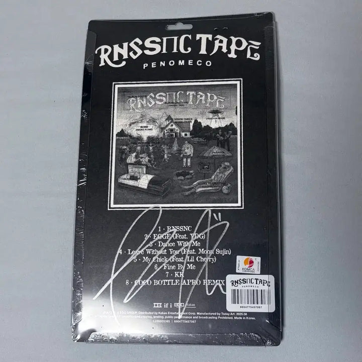 [BUNJANG] Penomeco Signed RNSSNC Tape Album (Sealed) / 페노메코 미개봉 싸인반
