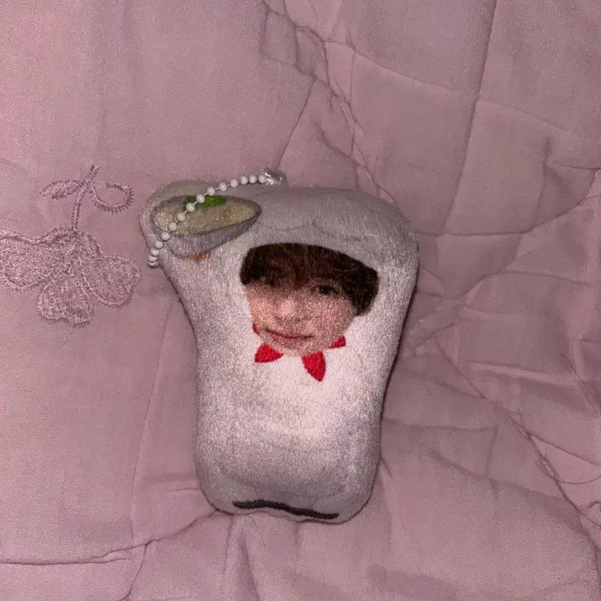 [BUNJANG] Sion "Kongguksu Chef" Squishy Keychain / 콩국수 요리사 시온 말랑이키링