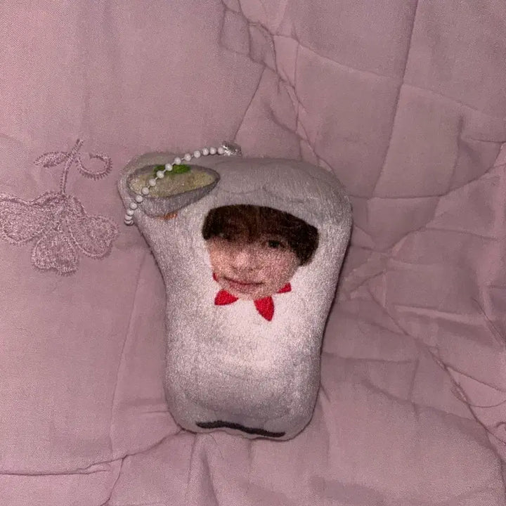 [BUNJANG] Sion "Kongguksu Chef" Squishy Keychain / 콩국수 요리사 시온 말랑이키링