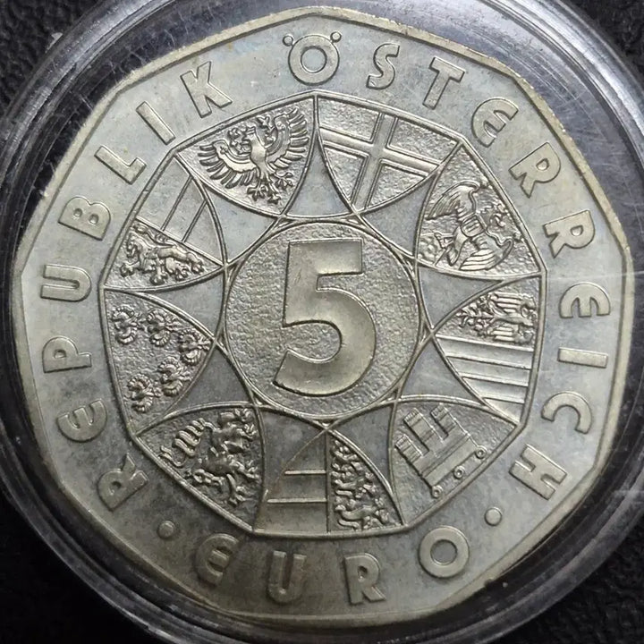 [BUNJANG] Austria 2006 5 Euro Josefplatz Commemorative Silver Coin / 오스트리아 유로 기념 은화 2006년 5유로 요제프 광장