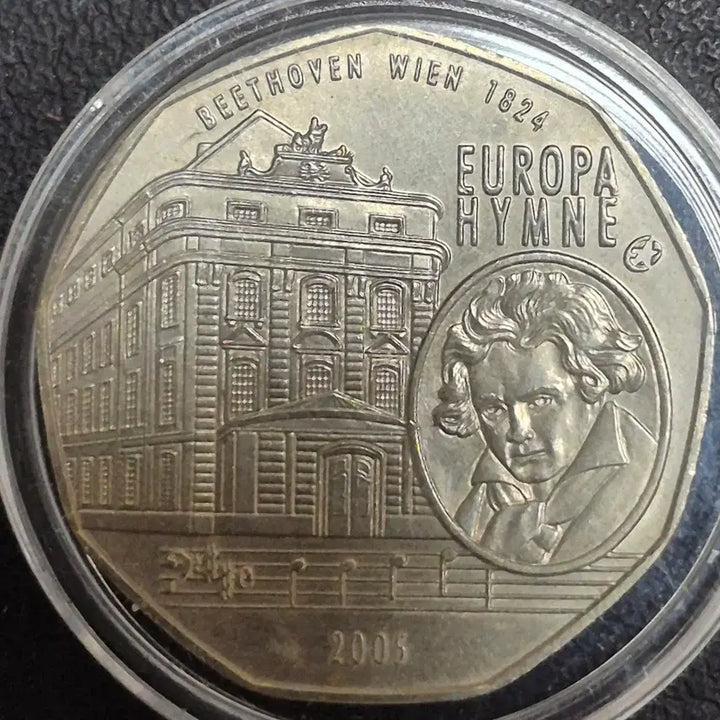 [BUNJANG] 2005 Beethoven Commemorative Silver Coin &