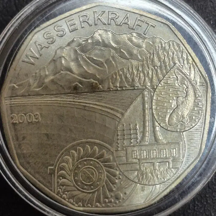 [BUNJANG] 2003 Lake Baikal Commemorative 5 Euro Silver Coin Uncirculated / 2003년 바이칼 호수 기념5유로 은화. 미사용