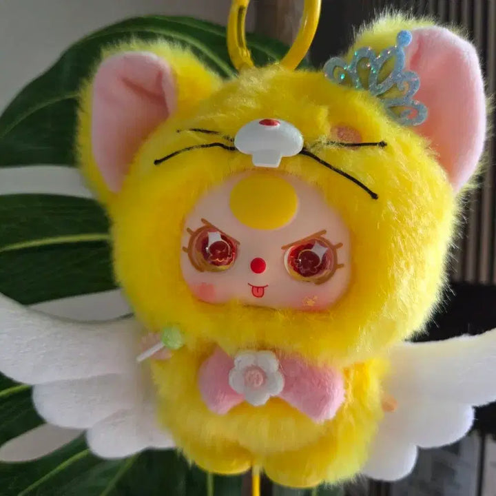 [BUNJANG] Babys Three 50% Size Yellow Mouse Plush Toy / 베이비쓰리 50% 싸이즈 엘로우 생쥐