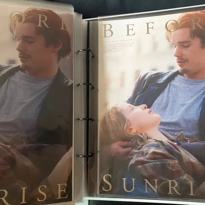 [BUNJANG] Before Sunrise A3 Poster 3-Set &amp; Train Badge Bundle / <비포 선라이즈 >A3포스터3종 ,트레인 배지 세트 일괄