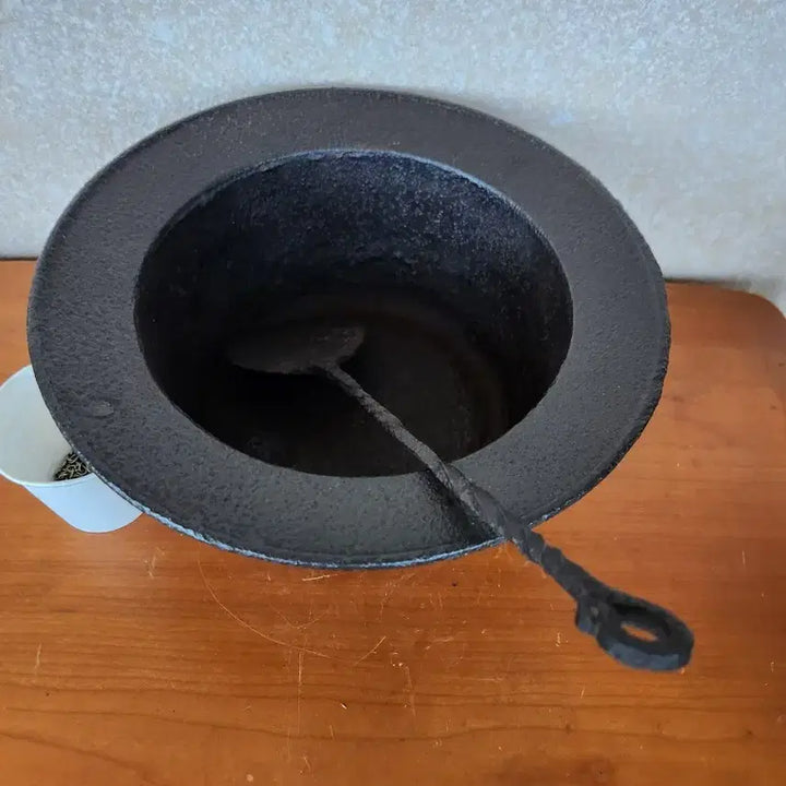 [BUNJANG] Cast Iron Brazier with Lid / 무쇠 갓 화로