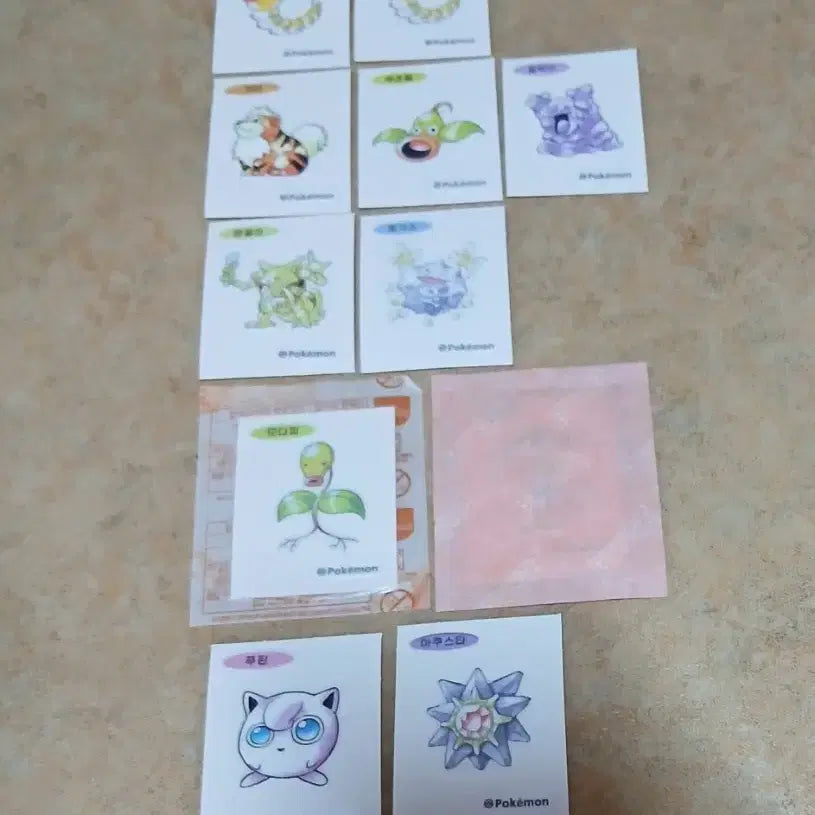 [BUNJANG] Pokemon 30th Anniversary Edition Sticker (Artwork) / 포켓몬띠부씰 1개 선택 아트웍 30주년띠부씰