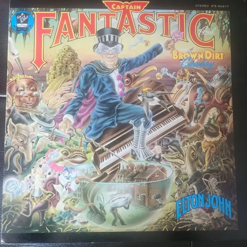[BUNJANG] Elton John Captain Fantastic And The Brown Dirt Cowboy LP / 엘튼 존(Elton John) - Captain Fantastic LP