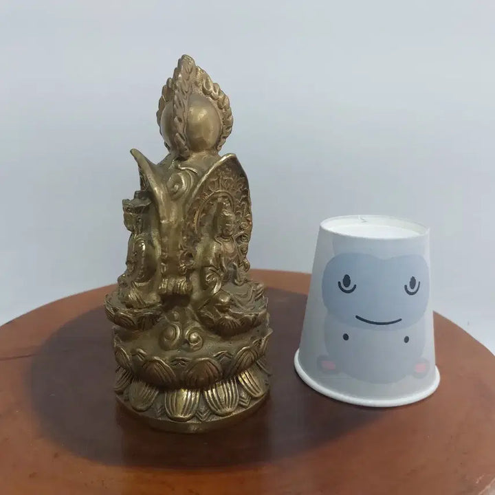 [BUNJANG] ManmulDang Three-Faced Triad Buddha Statue / 삼면 삼존 불상 - 불교. 석가모니. 만물당