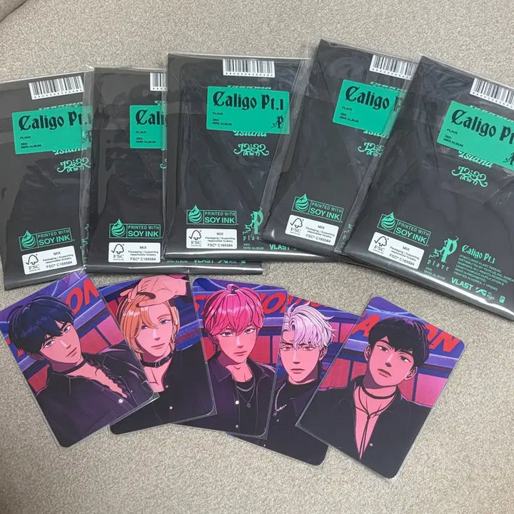 [BUNJANG] LE SSERAFIM KALLIGO Part 1 Album with Makestar POB Photocard (Sealed) / (미개봉)칼리고 파트1  + 메이크스타 미공포 판매합니다 포카앨범