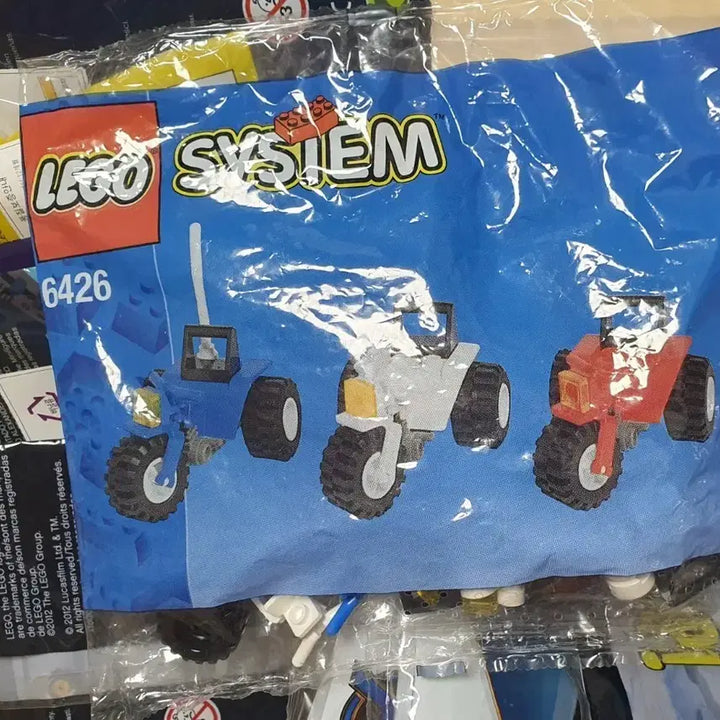 [BUNJANG] LEGO System 3-Wheeled Bike Set (Blue/White/Red) / [올드] 레고 SYSTEM 6426 슈퍼 사이클 센터(3종 셋트)