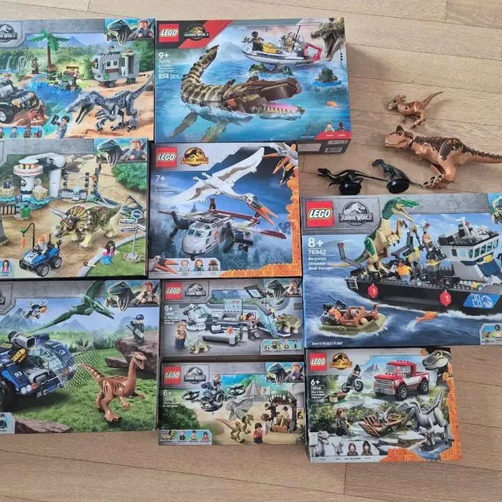 [BUNJANG] Lego Jurassic World 9-Set Bundle / 레고 쥬라기월드 9종 세트