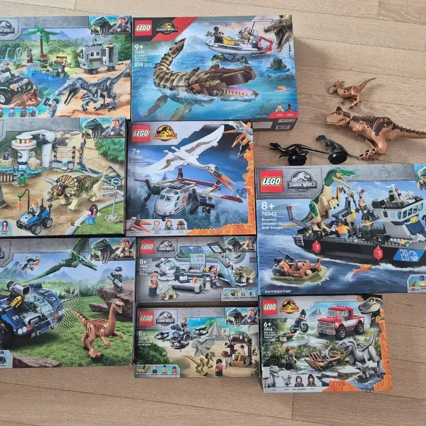 [BUNJANG] Lego Jurassic World 9-Set Bundle / 레고 쥬라기월드 9종 세트
