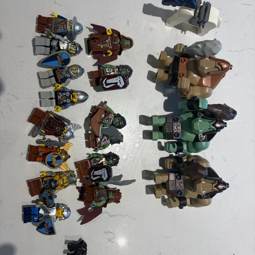 [BUNJANG] LEGO Castle Troll Minifigure Bundle Set / 레고 캐슬 트롤 미니피규어 일괄