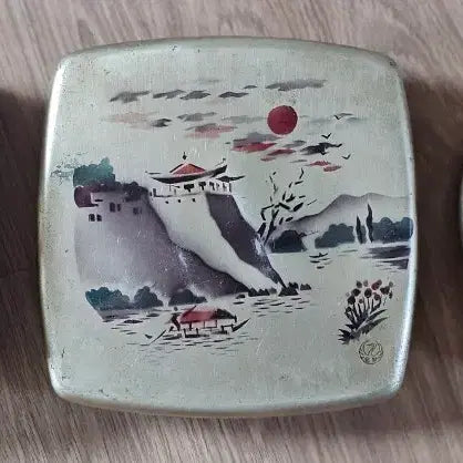 [BUNJANG] Vintage Aluminum Lunch Box Set (3 Pieces) / 예전 양은 찬합 도시락 3개