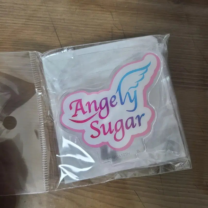 [BUNJANG] Aikatsu! Angelic Sugar Brand Logo Acrylic Standee Ichigo Hoshimiya / 아이카츠 엔젤리슈가 브랜드 로고 아크릴 스탠드 아이엠스타 이치고