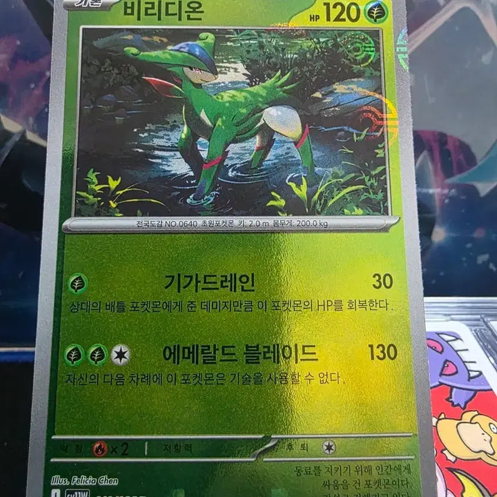 [BUNJANG] Pokemon Card Virizion Monball / 포켓몬카드 몬볼 비리디온