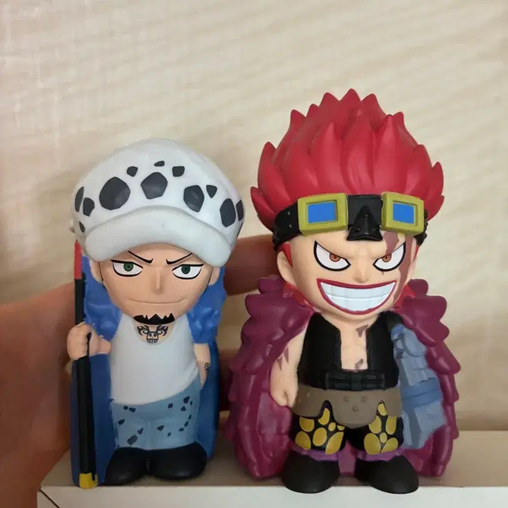 [BUNJANG] One Piece Sofubi Kid &amp; Law Bundle Figures / 원피스 소프비 피규어 키드 로우 일괄