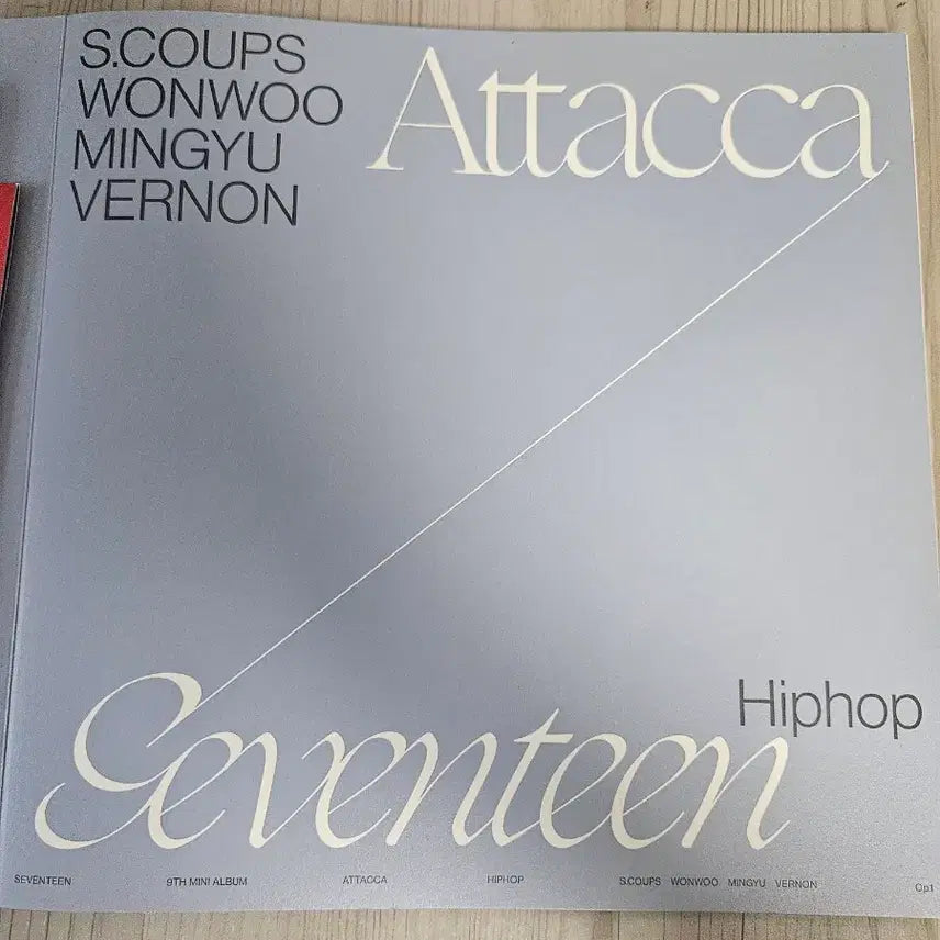 [BUNJANG] SEVENTEEN Attacca Op.1 Photobook (Hip-Hop Unit) / 세븐틴 아타카 Op.1