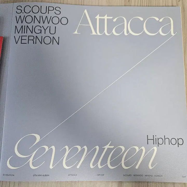 [BUNJANG] SEVENTEEN Attacca Op.1 Photobook (Hip-Hop Unit) / 세븐틴 아타카 Op.1
