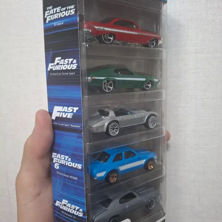 [BUNJANG] Hot Wheels Fast &amp; Furious 6 5-Pack (Incl. Gran Torino) / 핫휠 분노의질주6 5팩(그랜토리노 포함)
