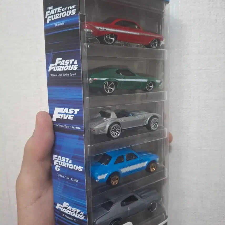 [BUNJANG] Hot Wheels Fast &amp; Furious 6 5-Pack (Incl. Gran Torino) / 핫휠 분노의질주6 5팩 미개봉(그랜토리노 포함)