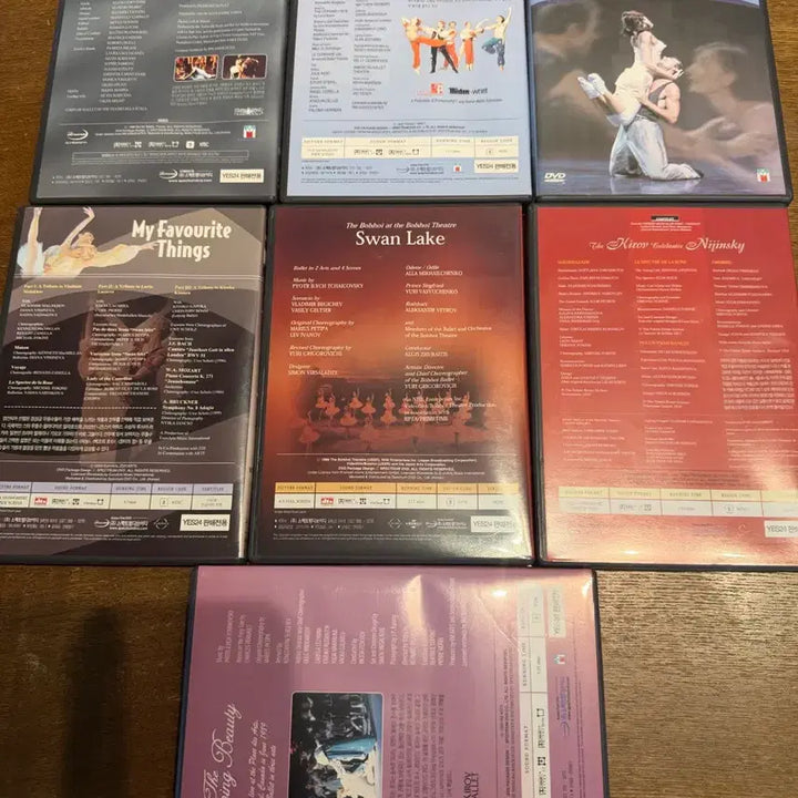 [BUNJANG] Ballet Collection Essential Edition DVD / (택포)발레 DVD 컬렉션 에센셜 에디션