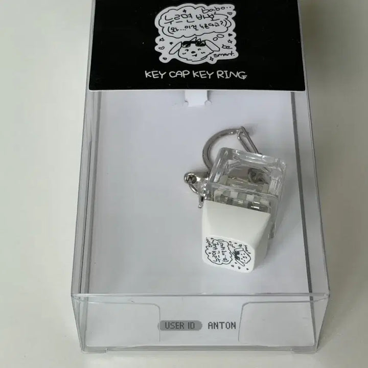 [BUNJANG] RIIZE Anton Keycap Keyring (Sealed) / 미개봉) 라이즈 키캡 키링 앤톤