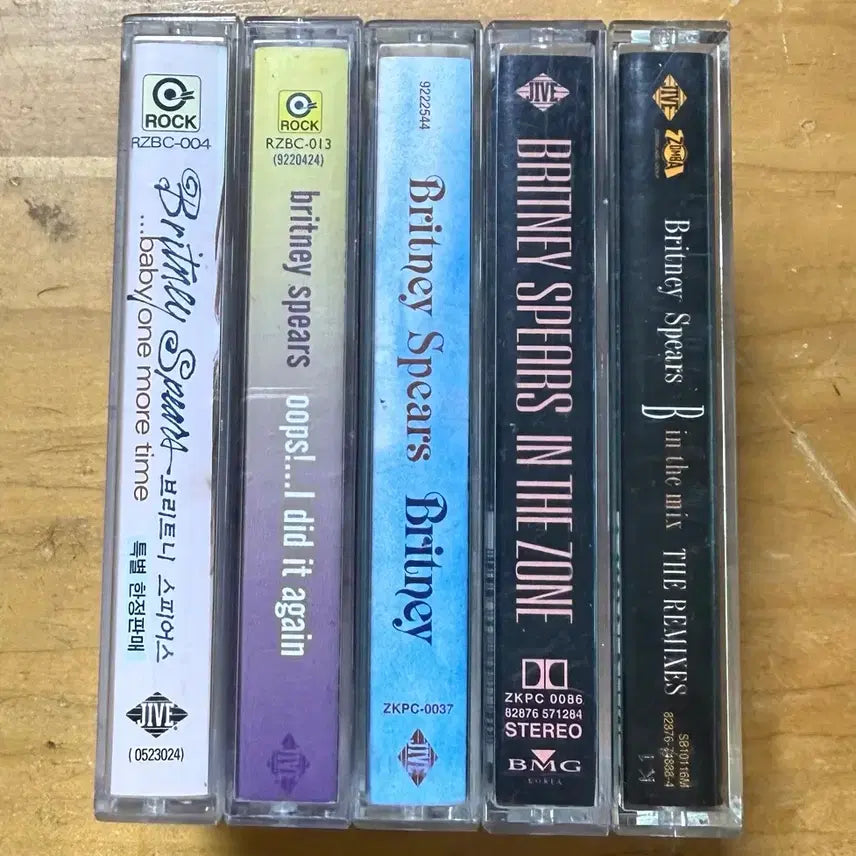 [BUNJANG] Britney Spears Cassette Tape Collection / 브리트니 스피어스 카세트테이프 모음