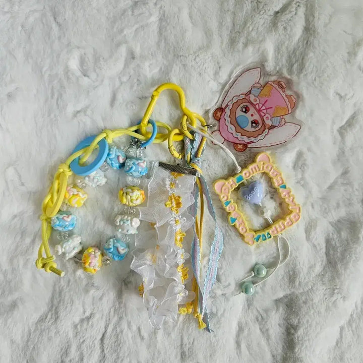 [BUNJANG] Baby Three Keyring Strap / Baby Three베이비쓰리 키링 스트랩