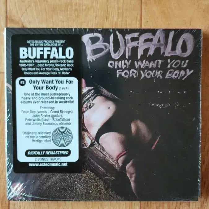 [BUNJANG] Buffalo Only Want You For Your Body Digipack CD (Sealed) / Buffalo 미개봉 CD Digipack