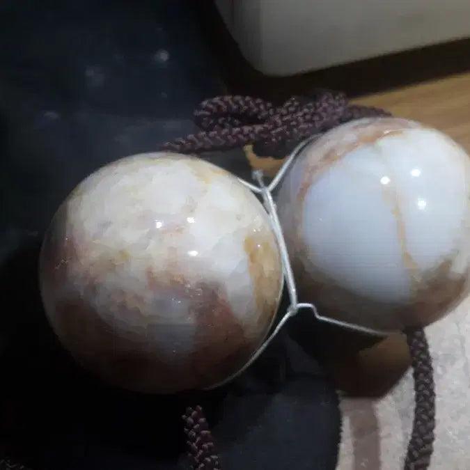 [BUNJANG] 1960s Ceramic and Jade Stone Incense Burner Set / 1960 도자기/옥돌 풍진