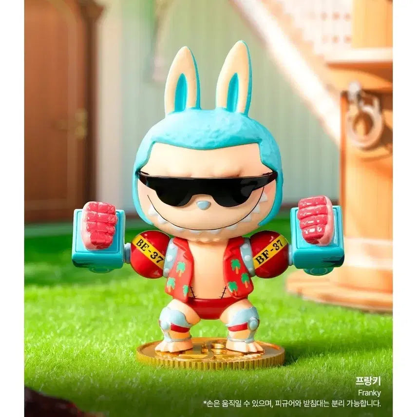 [BUNJANG] Pop Mart Labubu One Piece Series Franky Figure / 팝마트 라부부 원피스 시리즈 프랑키 새상품
