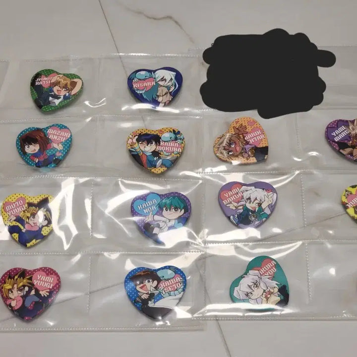 [BUNJANG] Yu-Gi-Oh! Unofficial Fan-Made Can Badges and Trading Cards Bundle Set / 유희왕 비공식 캔뱃지, 트레카 일괄