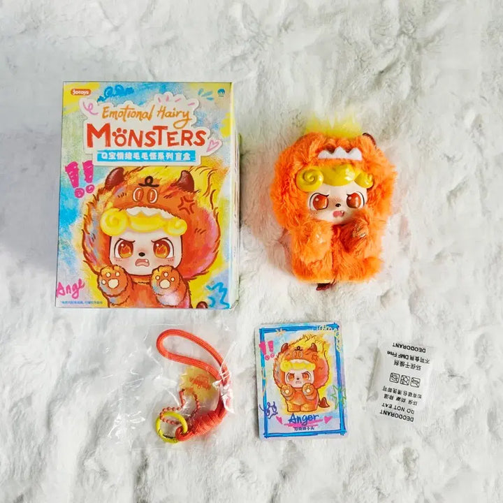 [BUNJANG] Qkid Emotional Monster Figure / [반택무료]큐키드 감정 몬스터 피규어