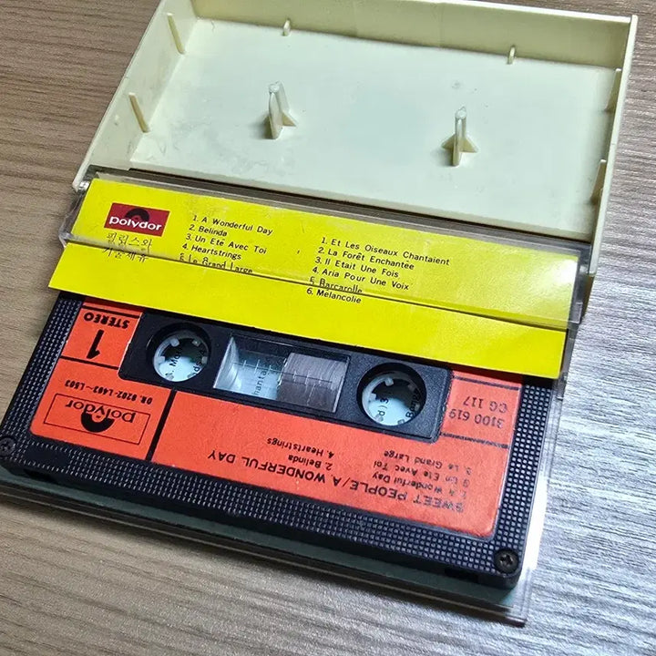 [BUNJANG] Wonderfull Day Sweet People Sungwoon Cassette / 원더플 데이 스위트 피플 성음 카세트